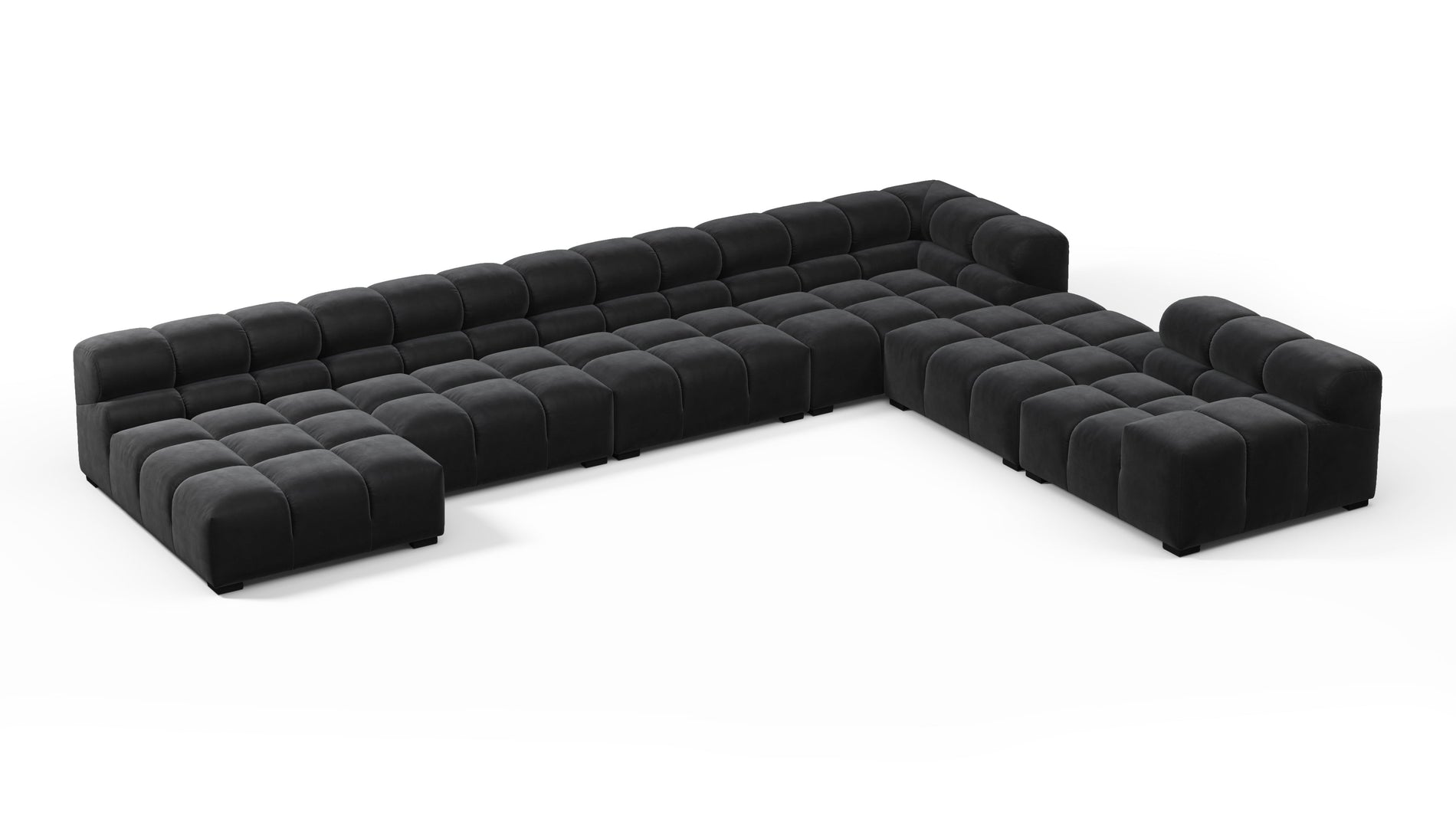 TuftyBlack Velvet