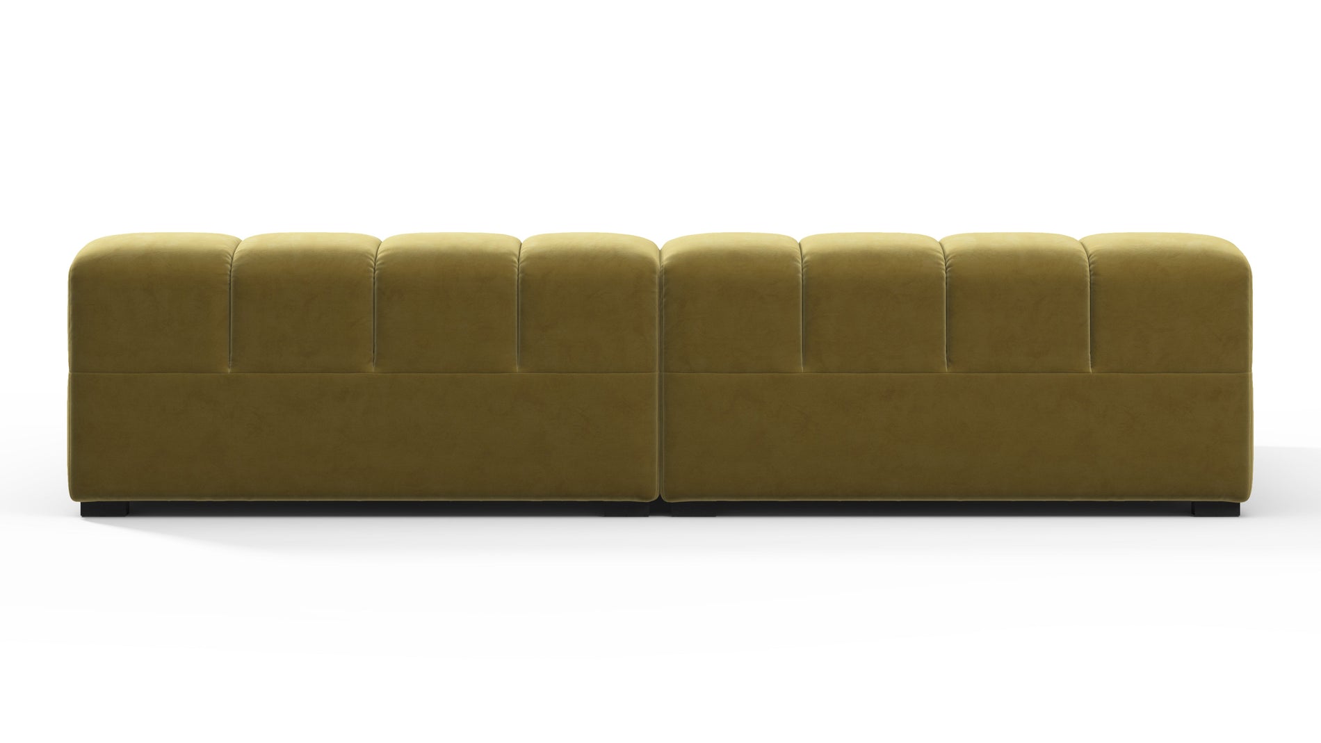 TuftyOliven Gold Samt