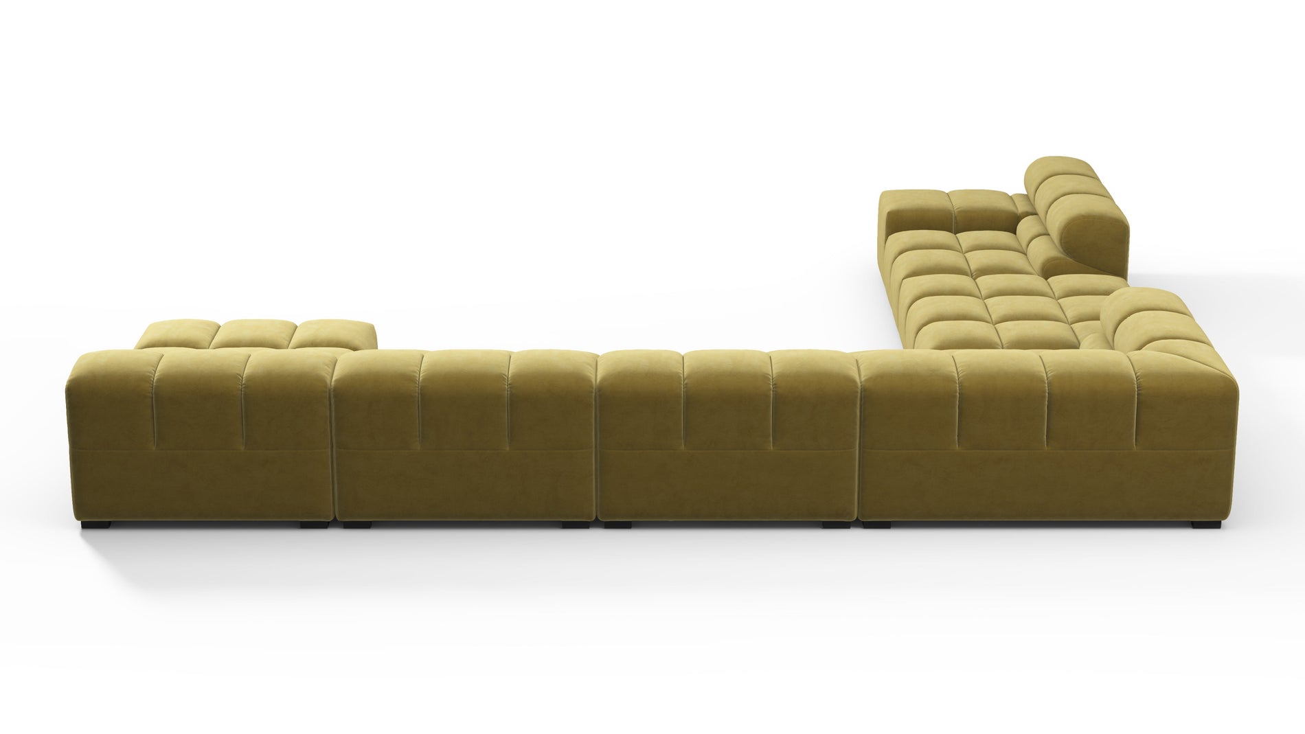 TuftyOlive Gold Velvet