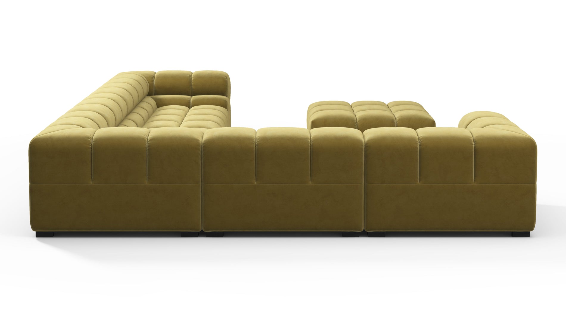 TuftyOlive Gold Velvet