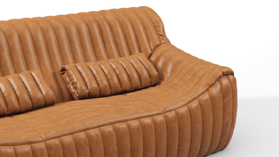 SandraDistressed Brown Premium Leather