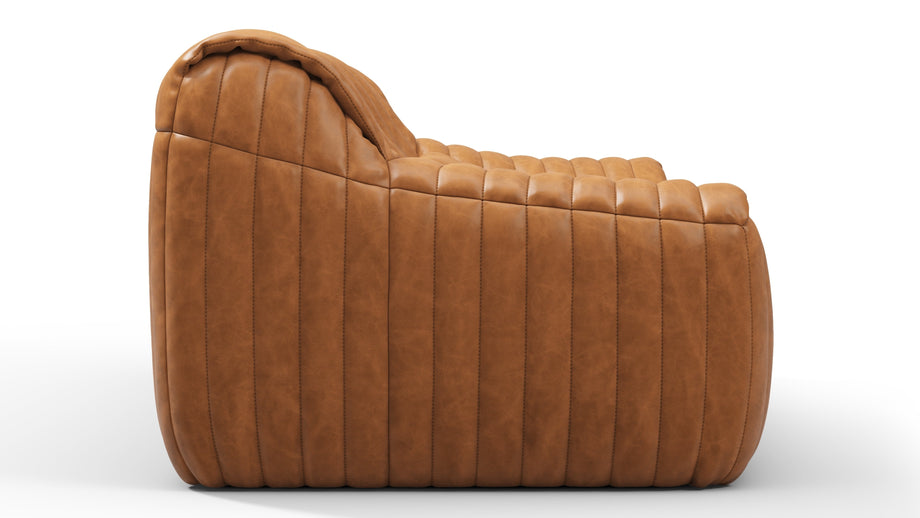 SandraDistressed Brown Premium Leather