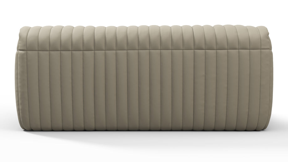 SandraBeige Gray Vegan Leather