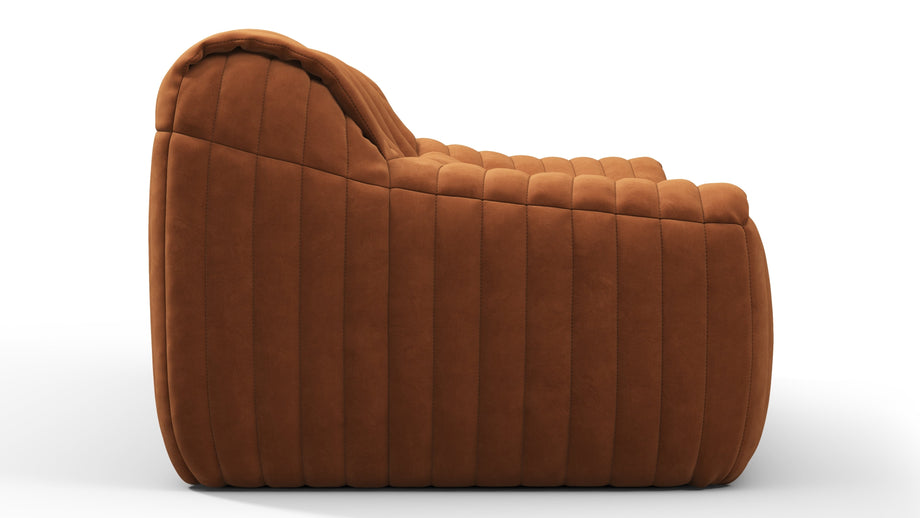 SandraBurnt Orange Vegan Suede