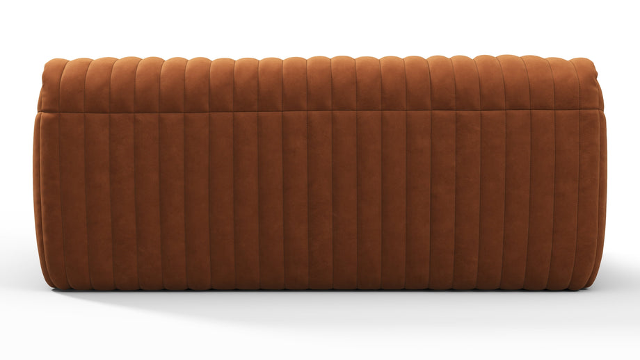 SandraBurnt Orange Vegan Suede