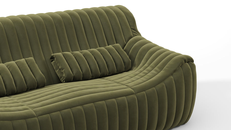 SandraOlive Green Velvet