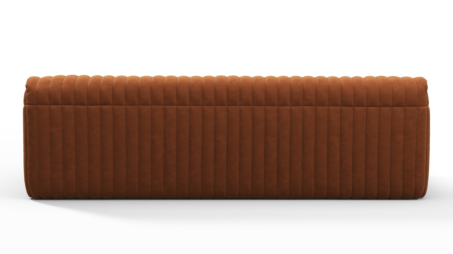SandraVerbrannte orange vegane Wildleder