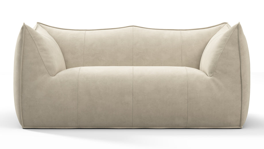 BamboleEggshell Vegan Suede