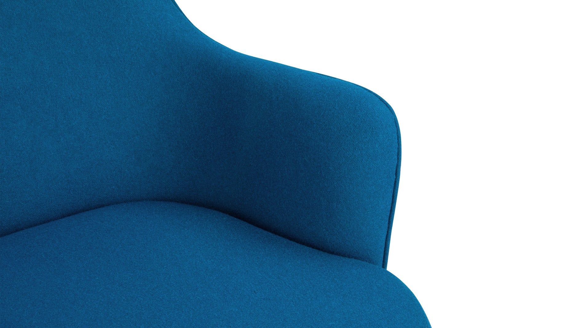 IslayIslay - Islay Wingback Stuhl, Indigo Blue Wolle