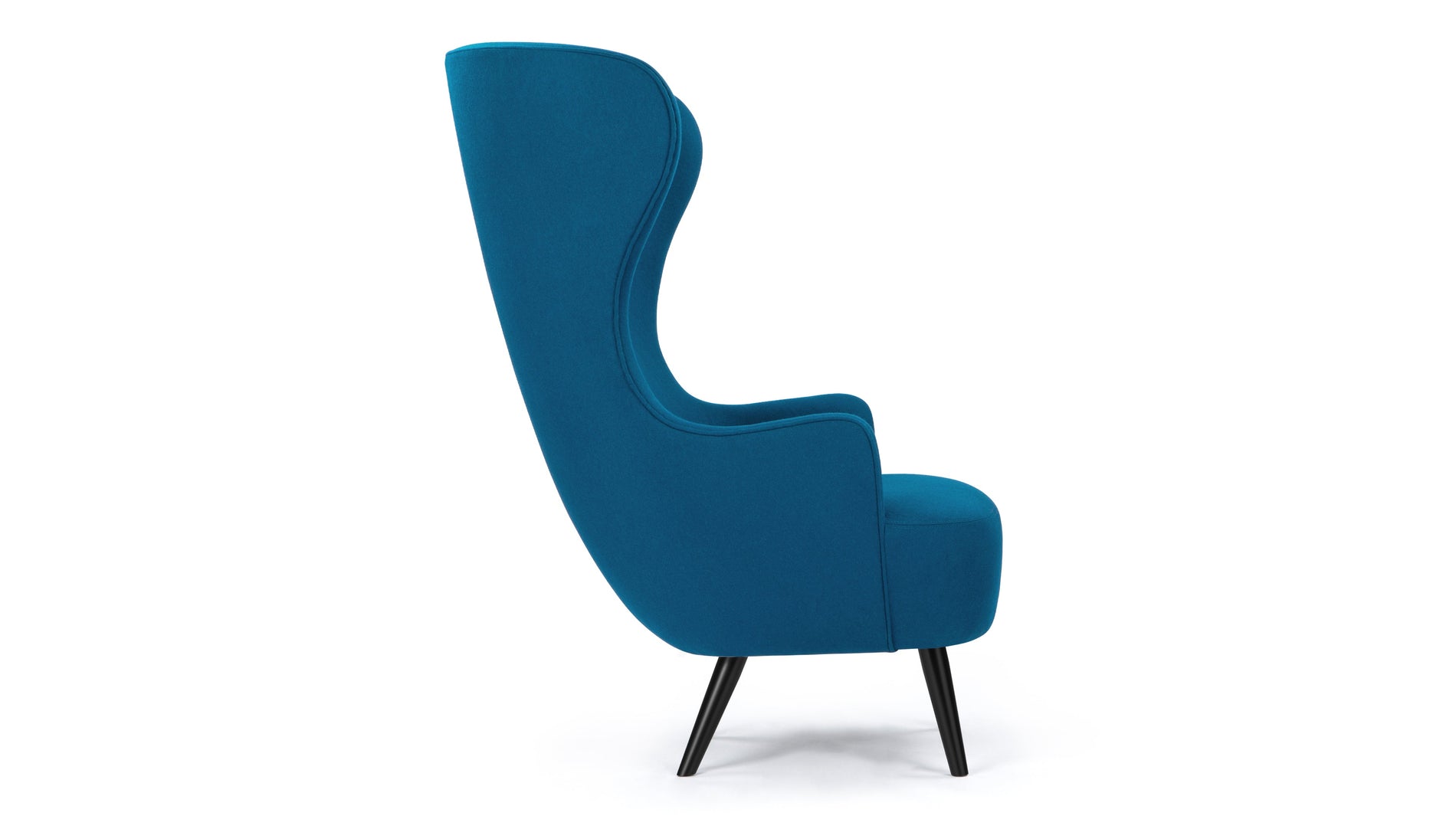 IslayIslay - Islay Wingback Stuhl, Indigo Blue Wolle
