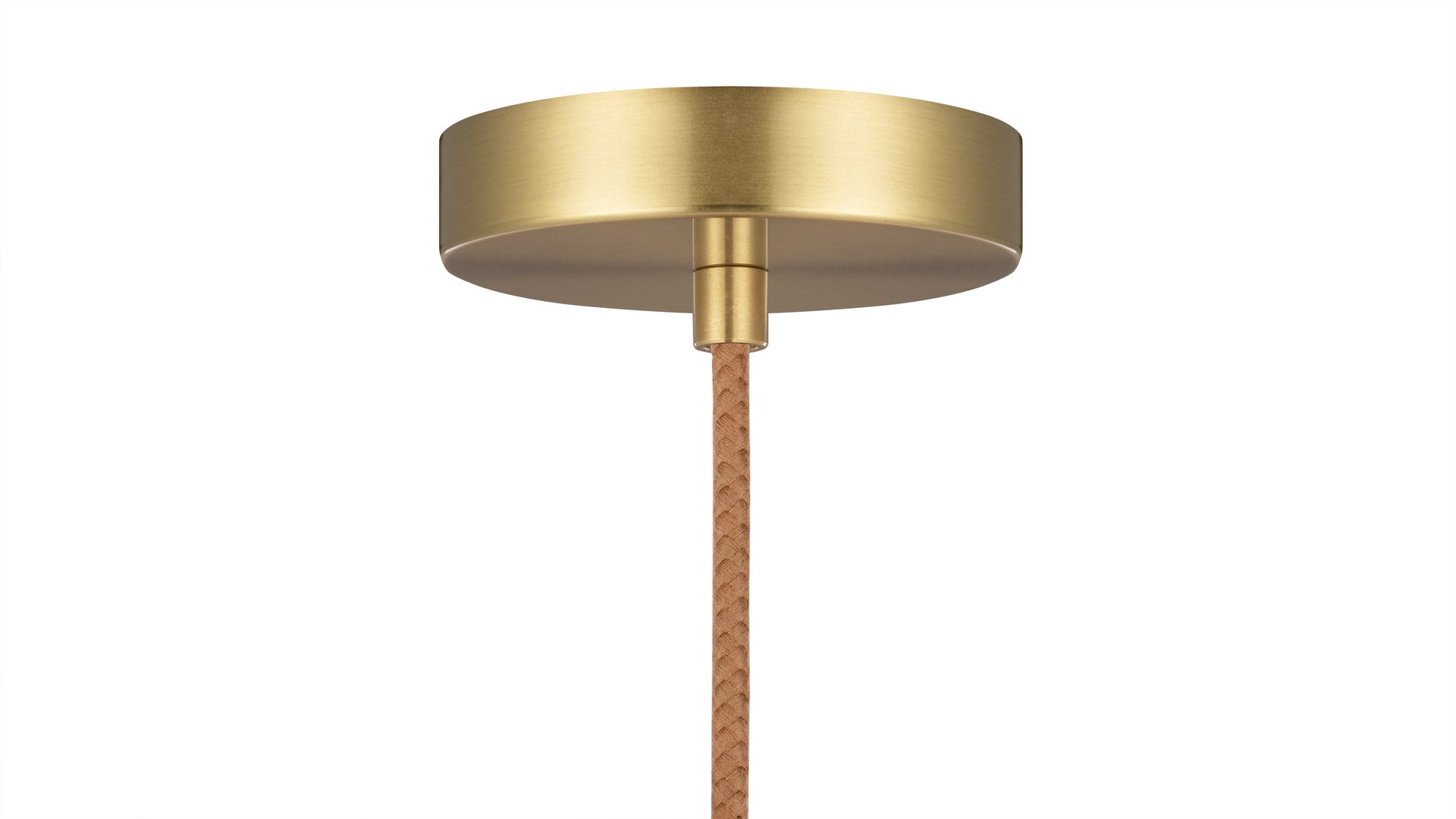 GenevaGeneva - Geneva Dome Pendant, Amber Glass