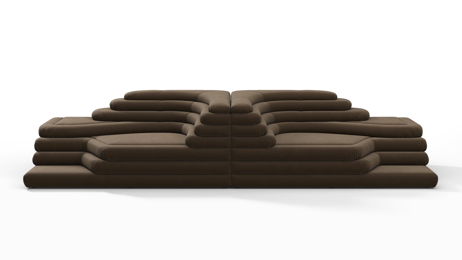 TerrazzaDistressed Brown Vegan Leather