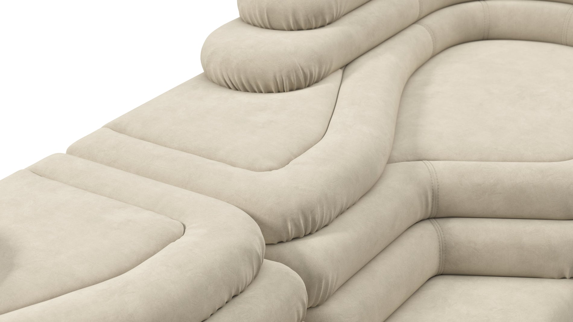 TerrazzaEggshell Vegan Suede