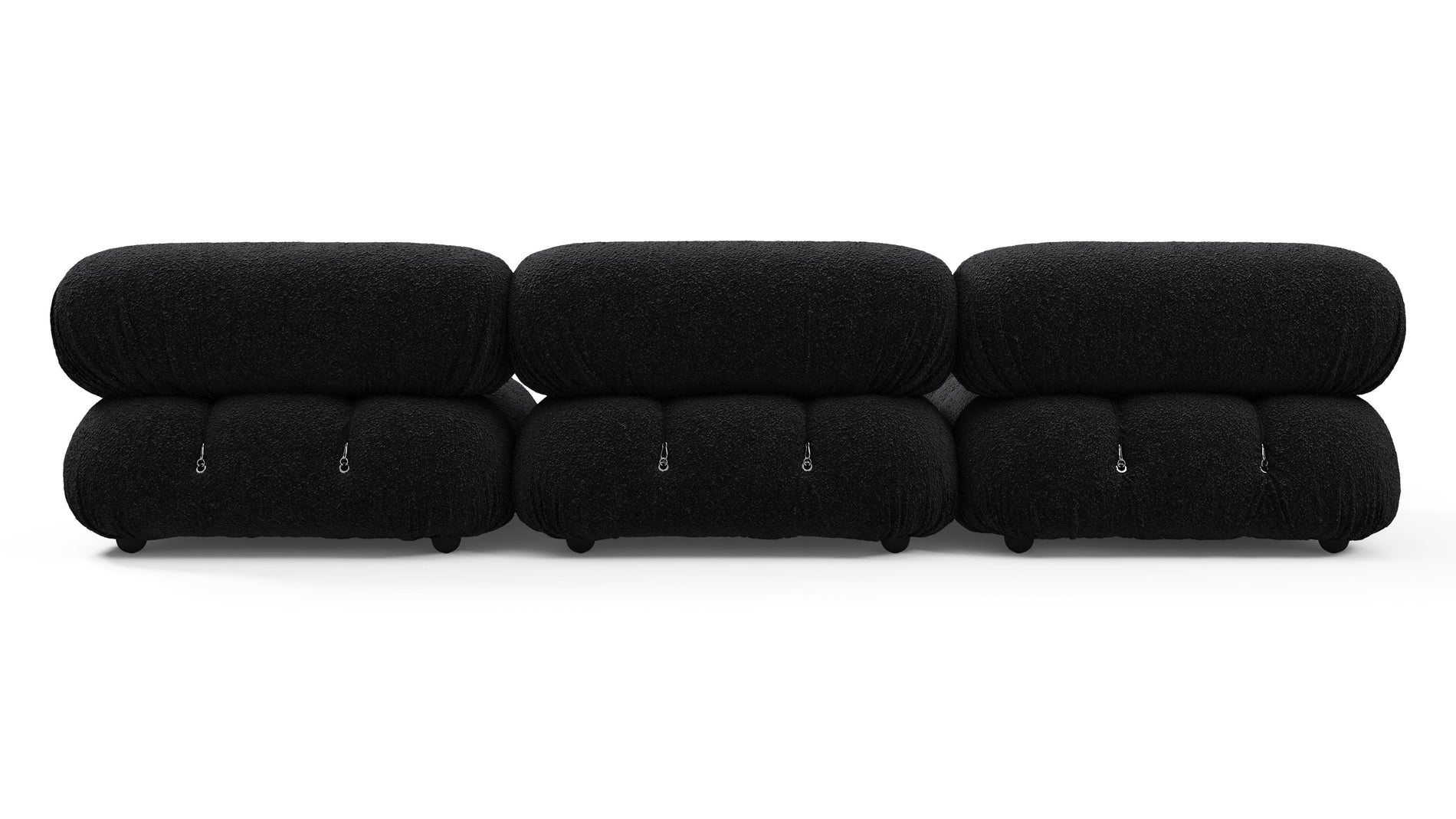 Bellini SectionalBlack Boucle