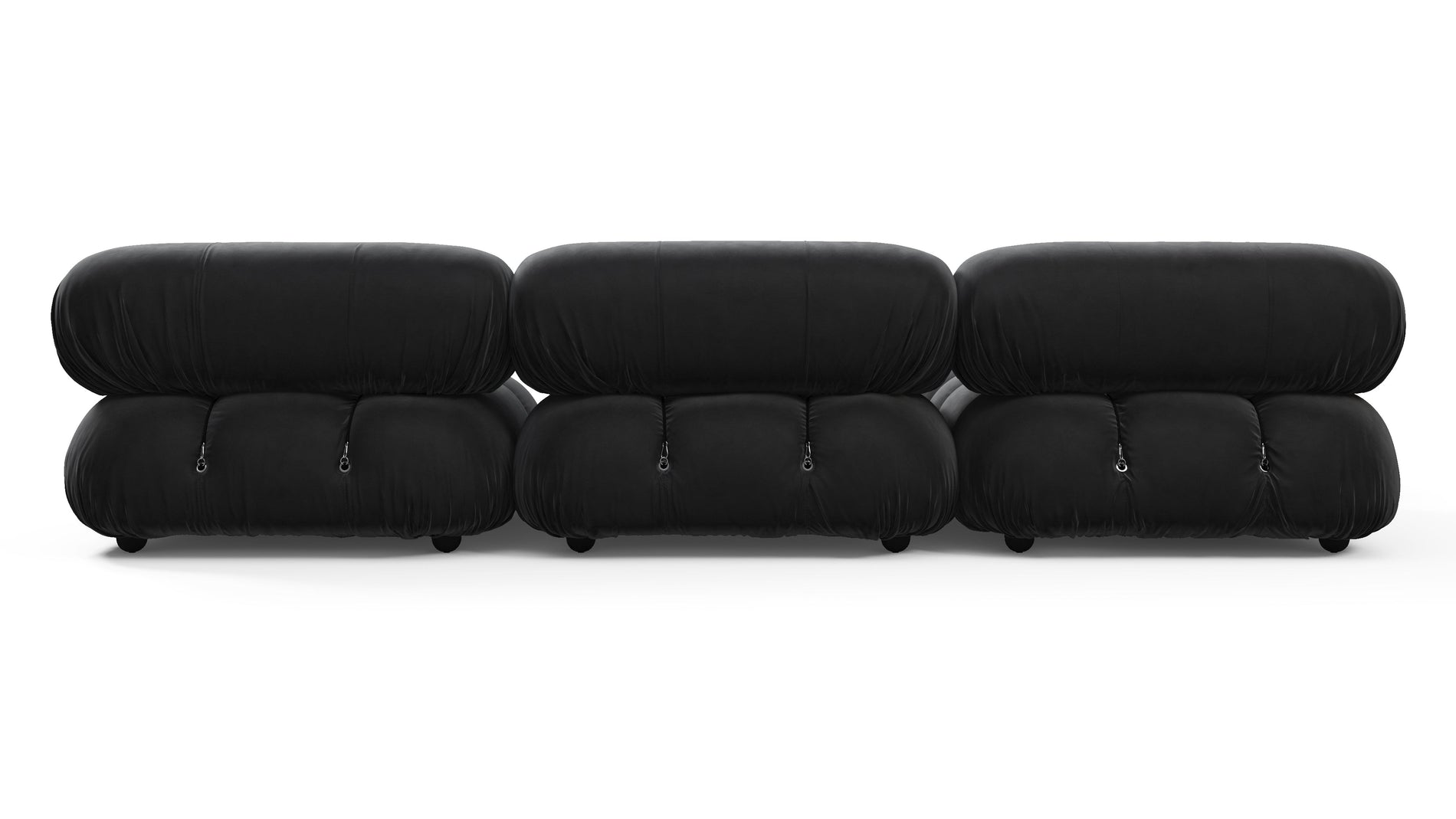 Bellini SectionalBlack Velvet