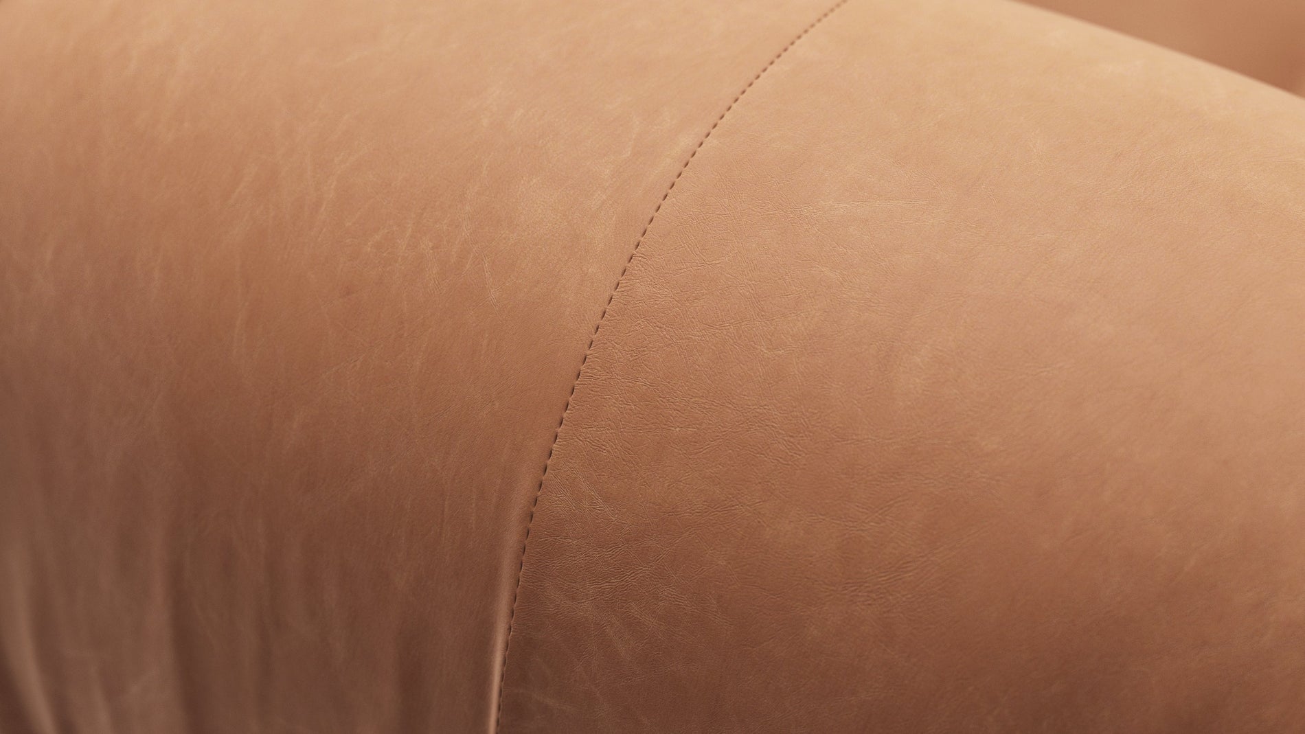 Bellini SectionalTan Vegan Leather