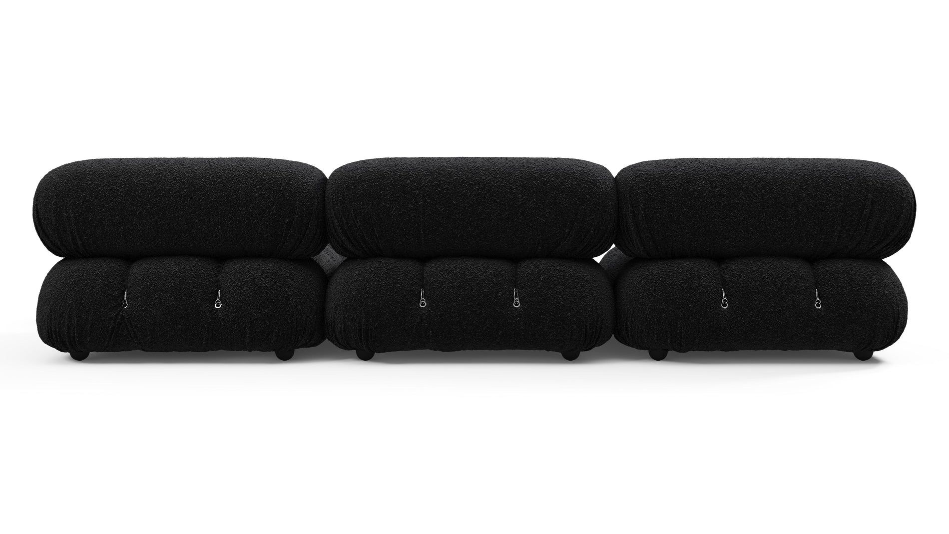 Bellini SectionalBlack Boucle