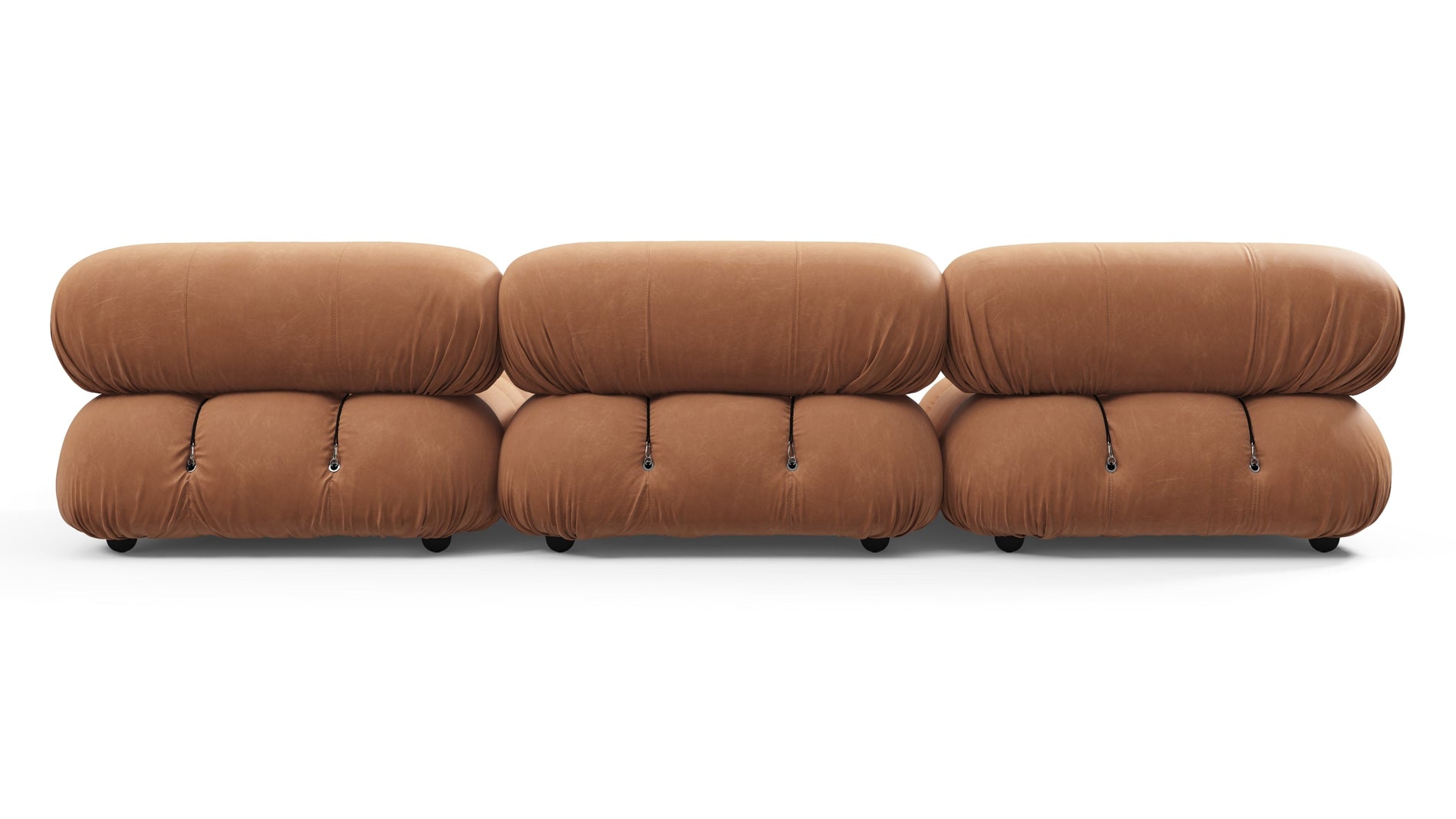 Bellini SectionalTan Vegan Leather