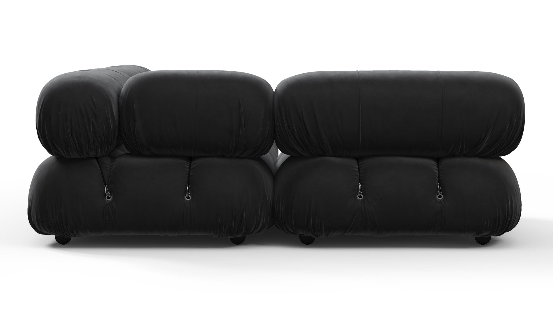 Bellini SectionalBlack Velvet