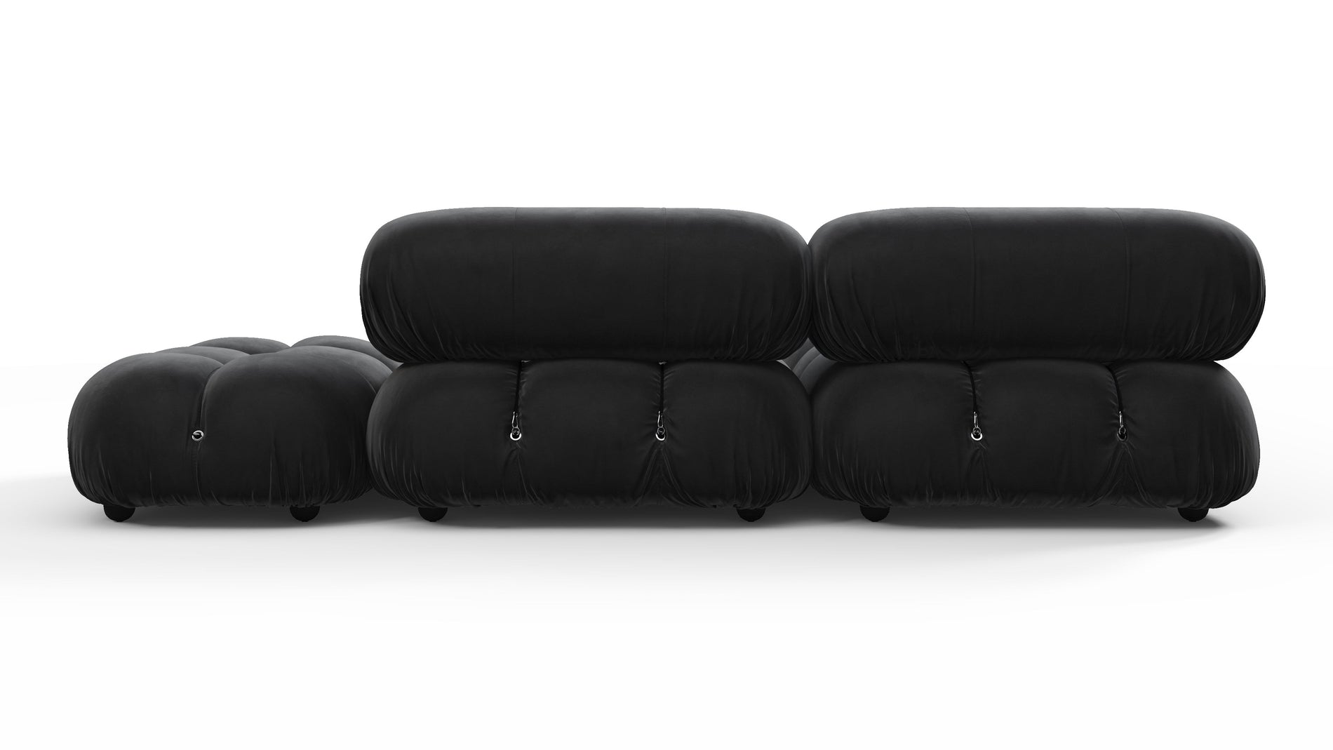 Bellini SectionalBlack Velvet