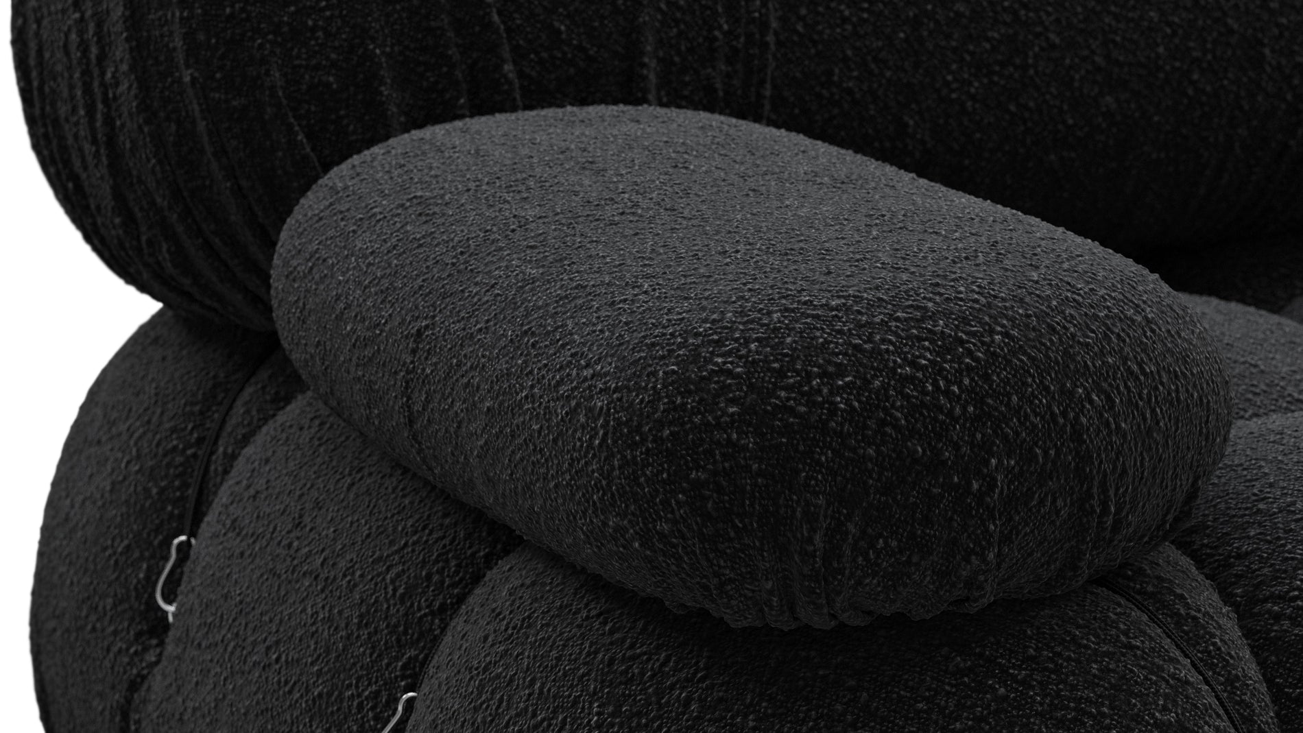 Bellini SofaBlack Boucle