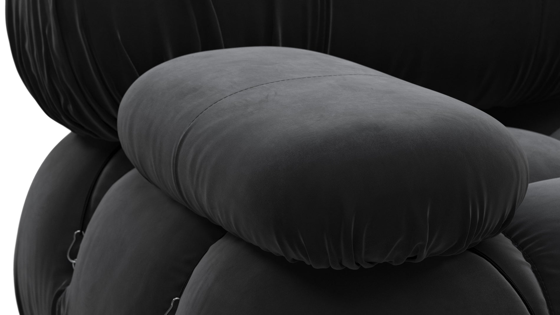 Bellini SofaBlack Velvet