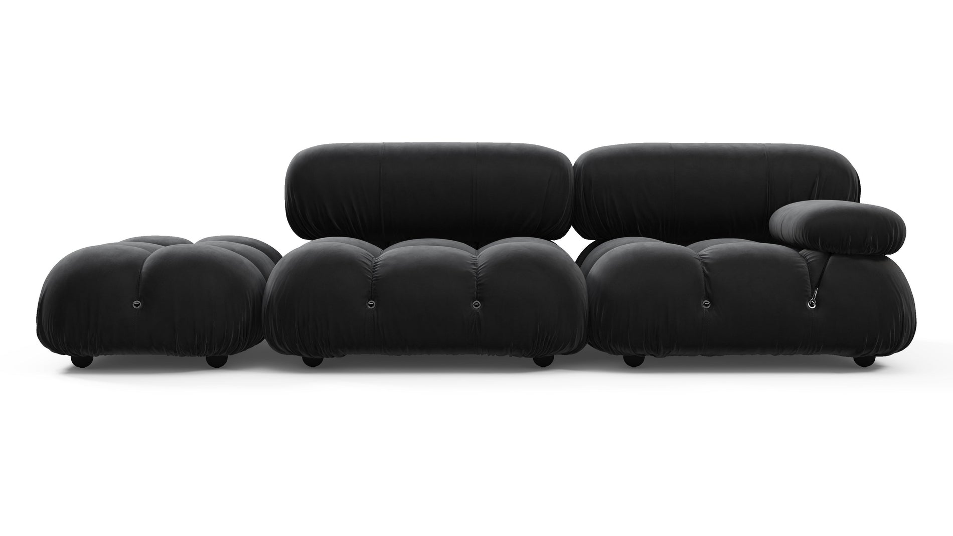 Bellini SofaBlack Velvet