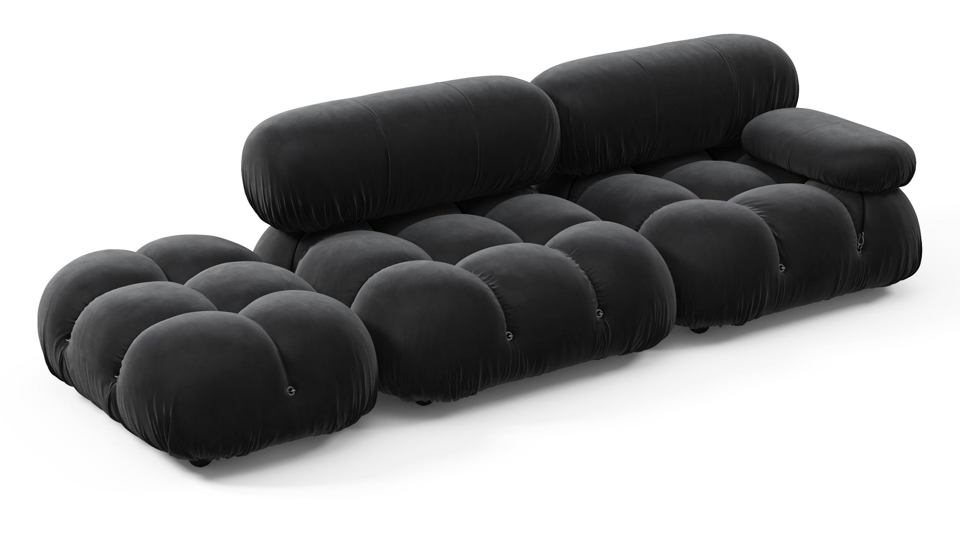 Bellini SofaBlack Velvet
