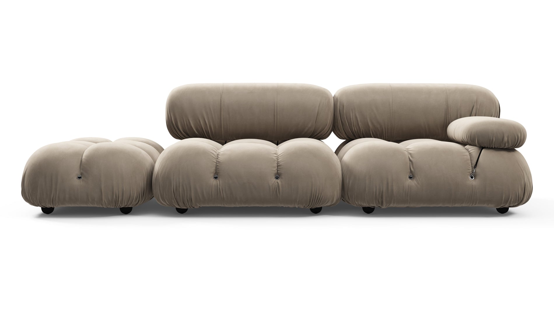Bellini SofaGreige Velvet