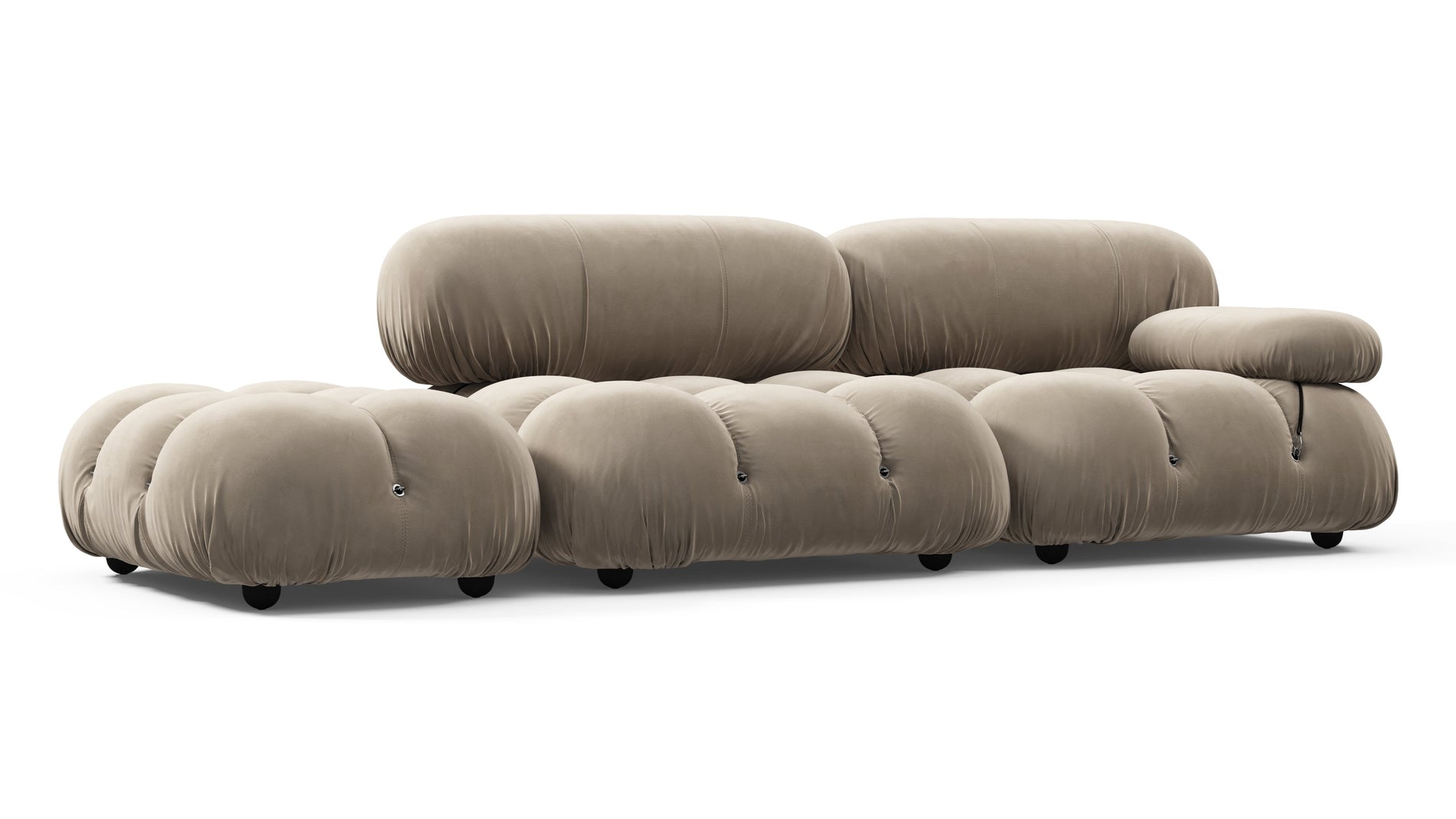 Bellini SofaGreige Velvet