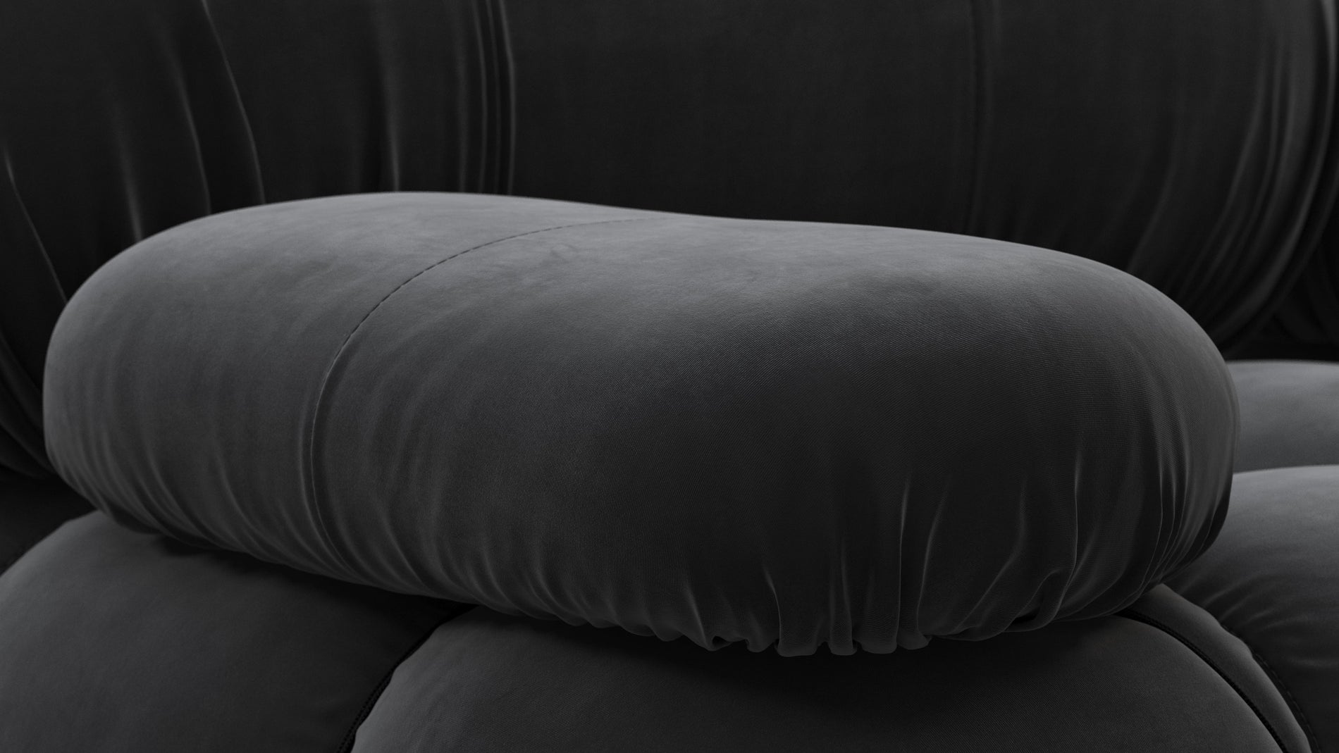 Bellini SofaBlack Velvet