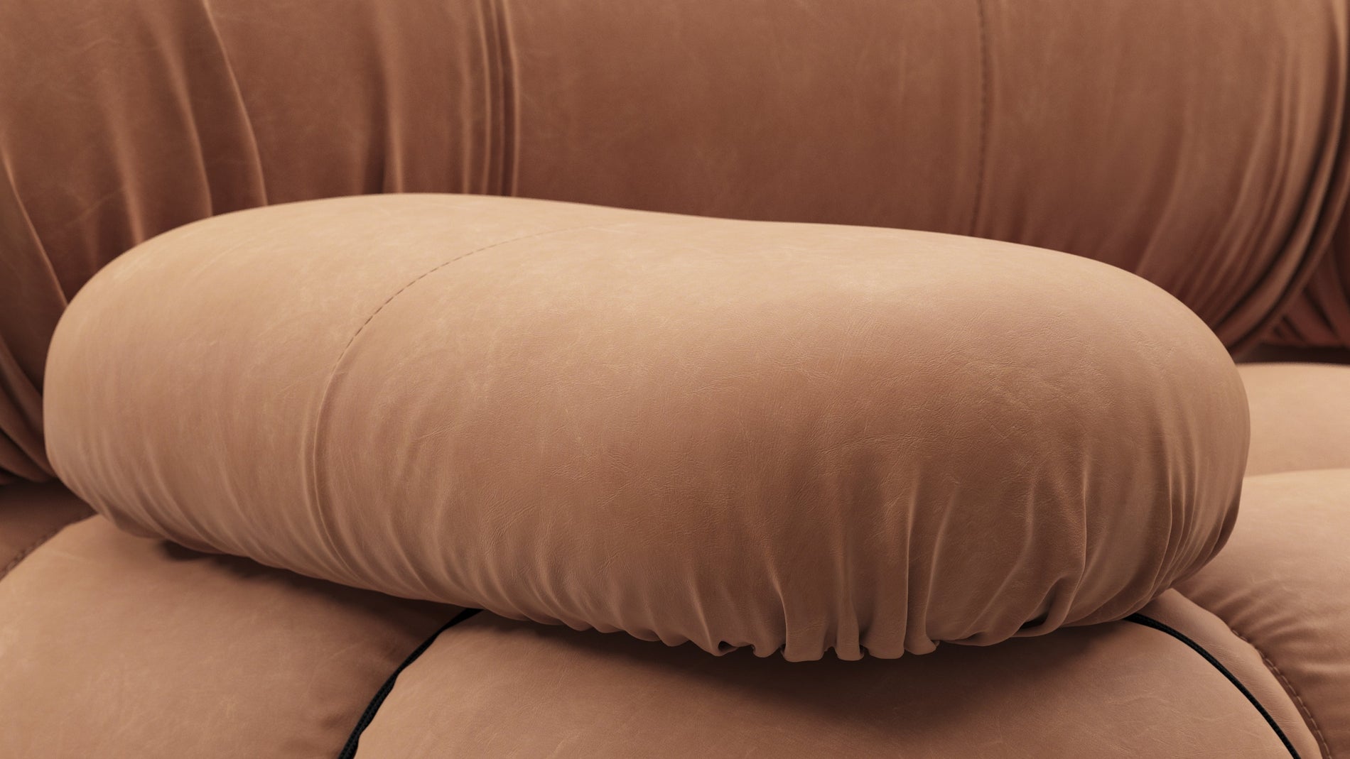Bellini SofaTan Vegan Leather