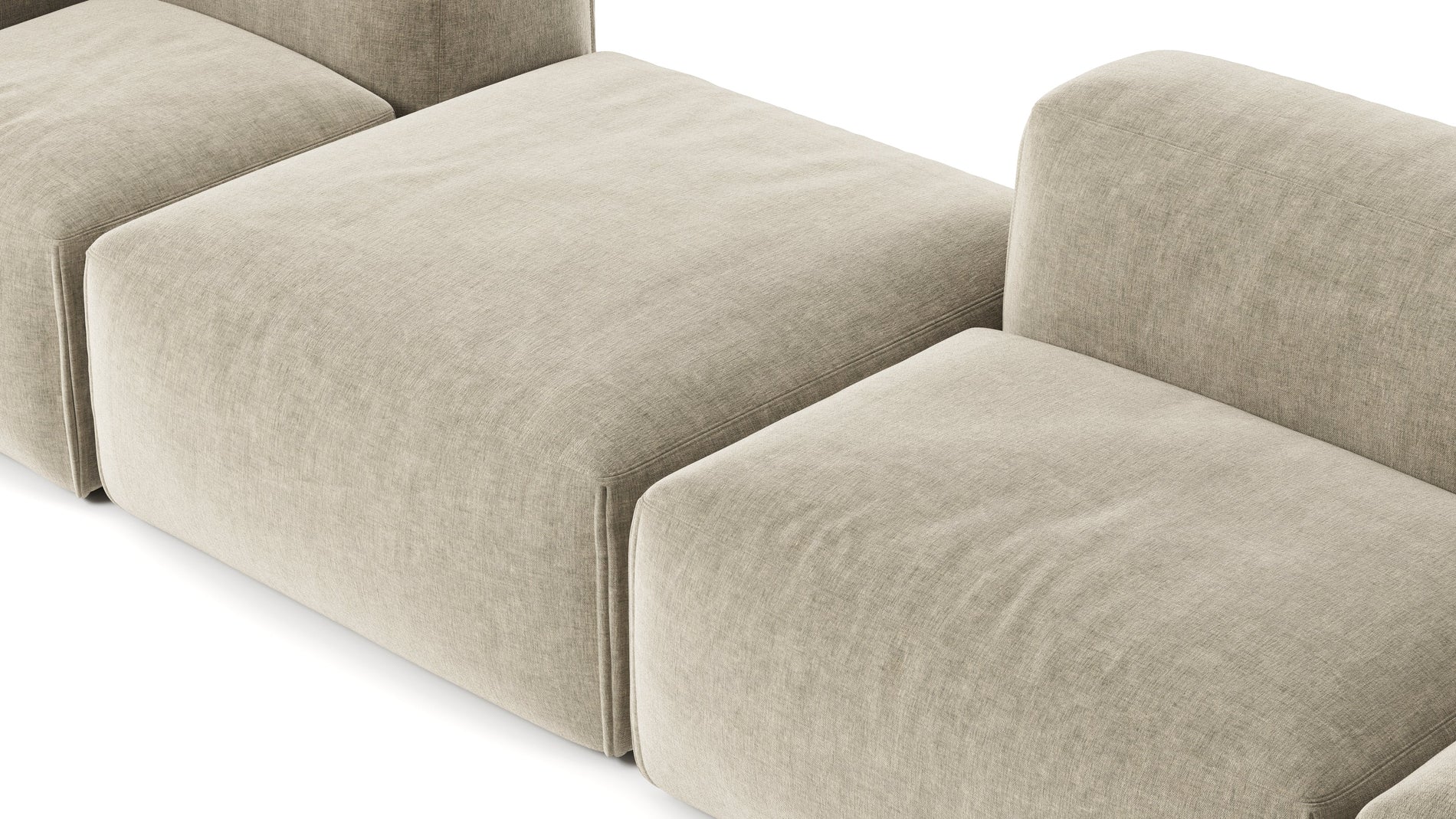 Le MuraBeige Gray Chenille