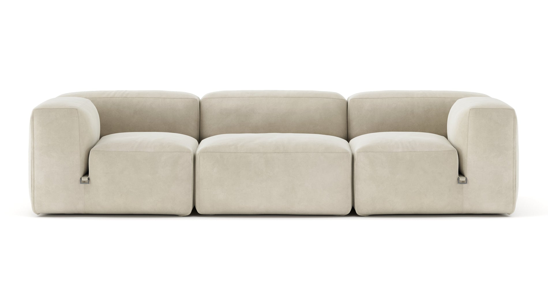 Le MuraEggshell Vegan Suede