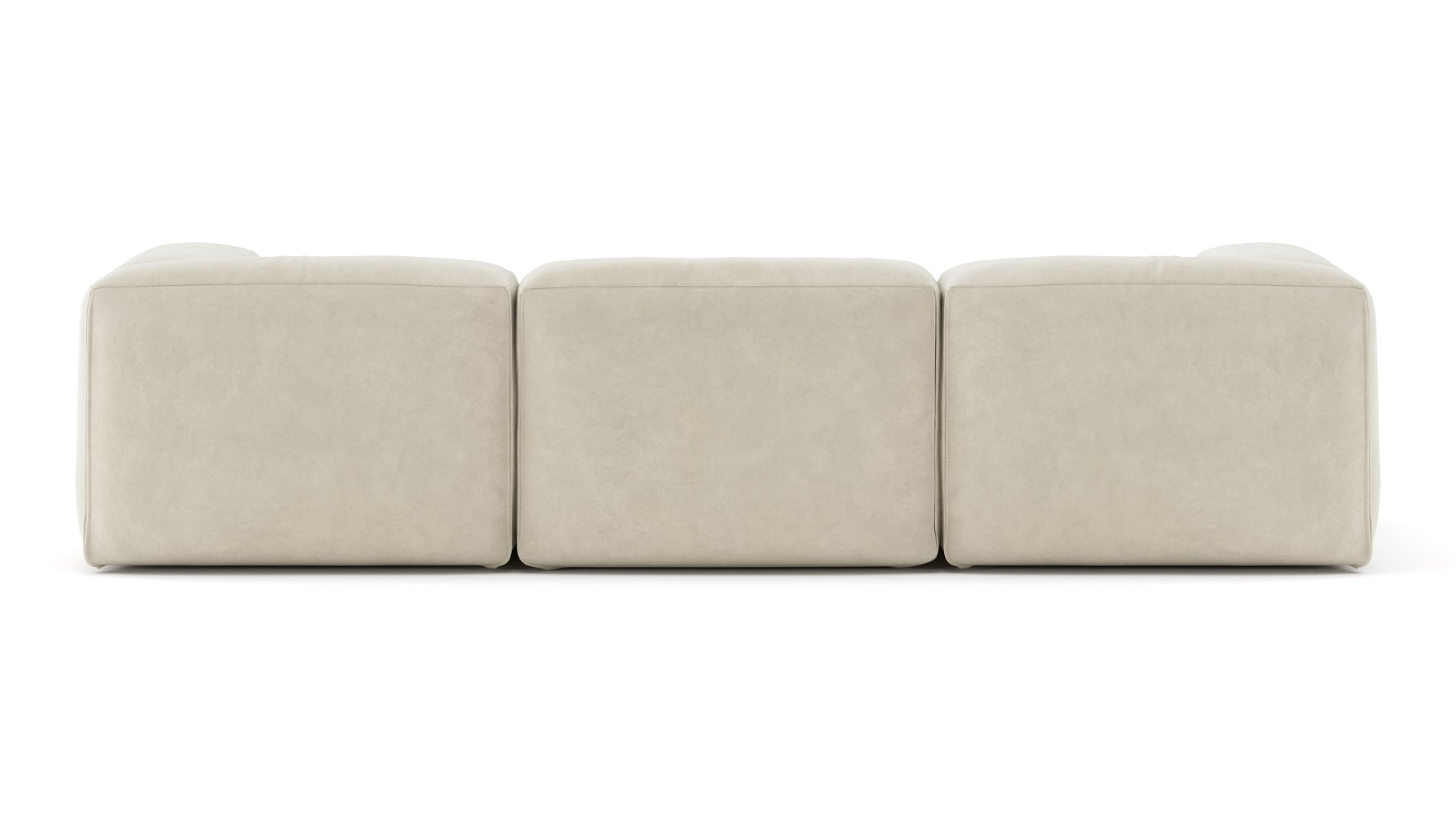 Le MuraEggshell Vegan Suede