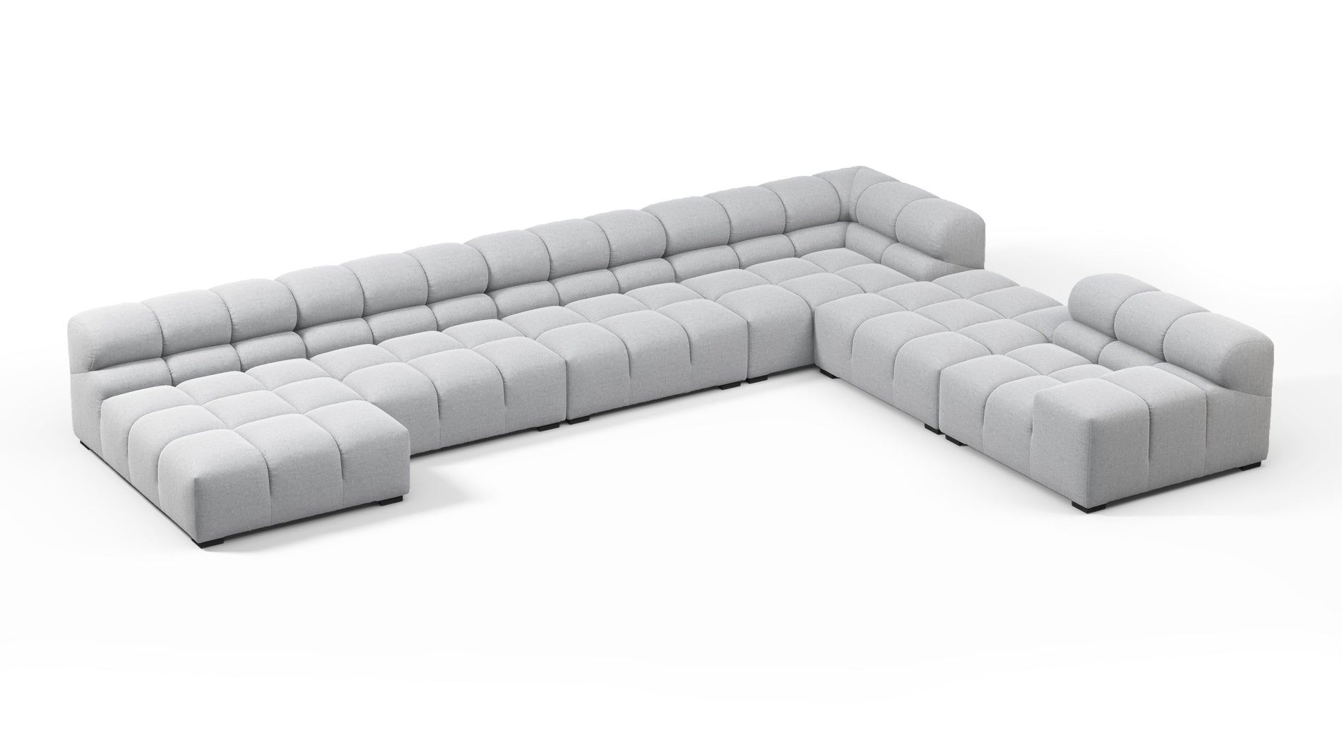 TuftyLight Gray Wool