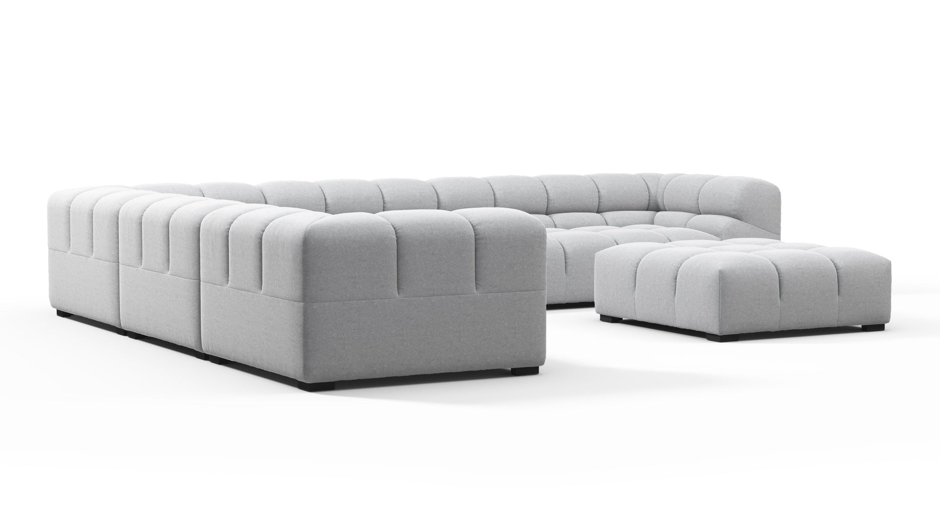 TuftyLight Gray Wool