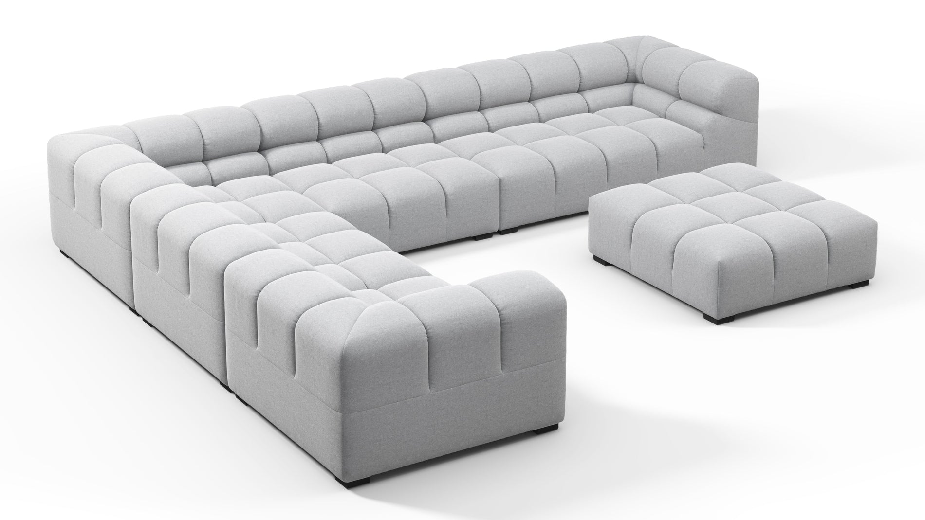 TuftyLight Gray Wool