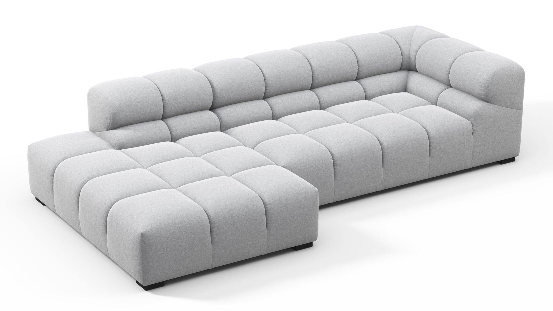 TuftyLight Gray Wool