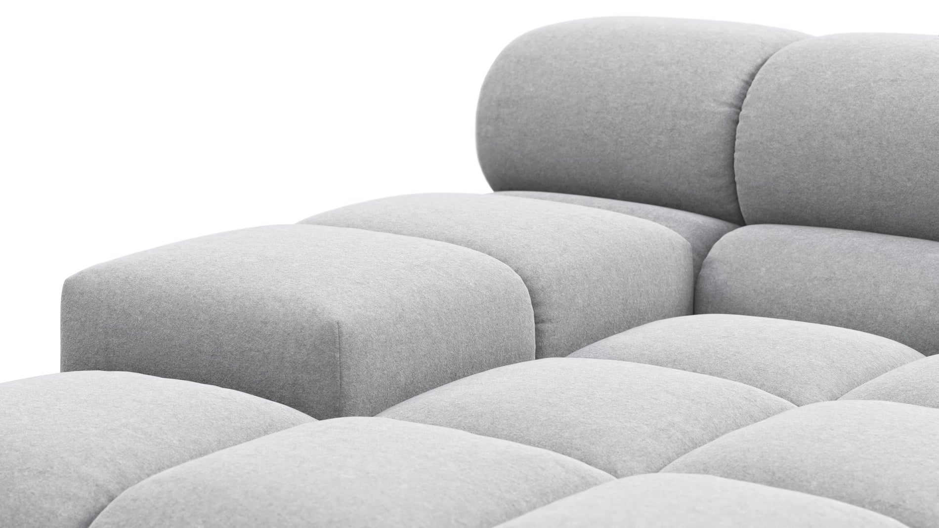 TuftyLight Gray Wool