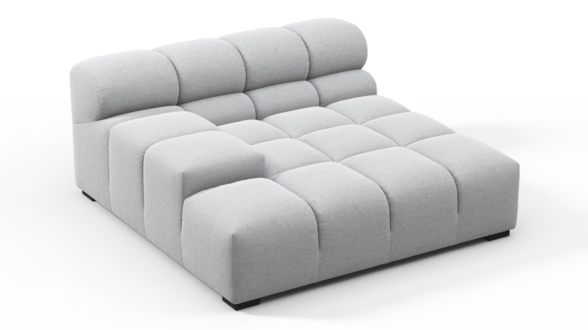 TuftyLight Gray Wool