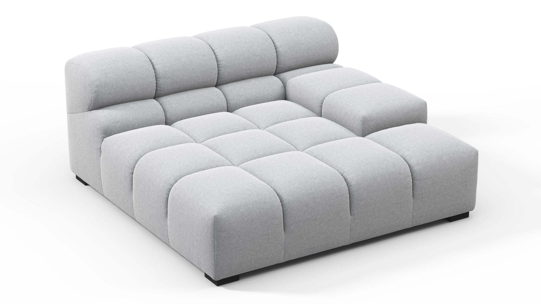 TuftyLight Gray Wool