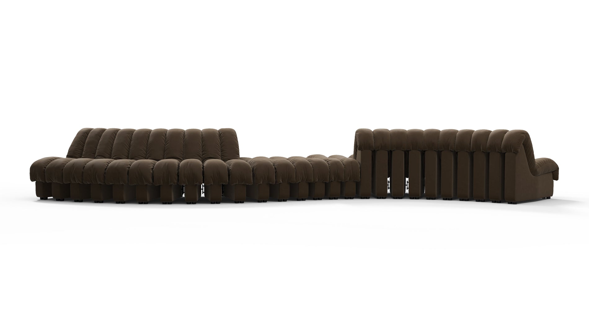 DS 600Distressed Brown Vegan Leather