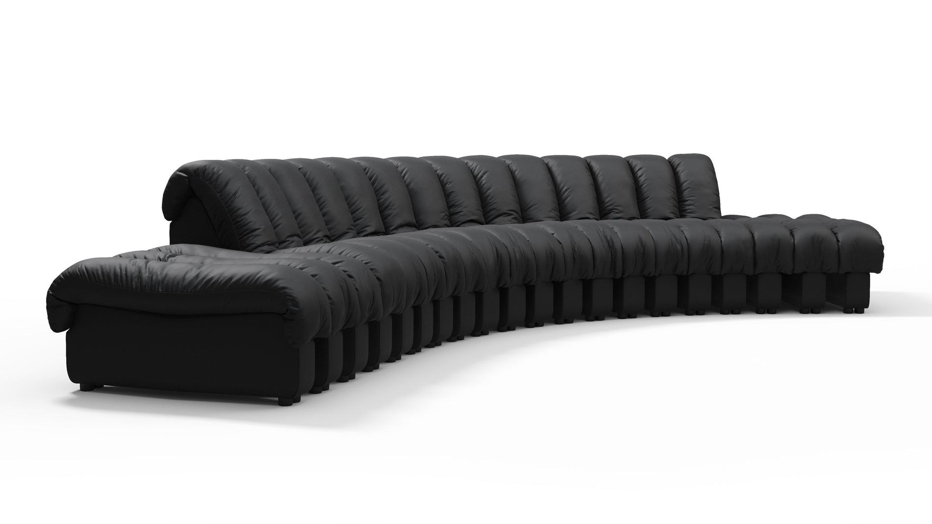 DS 600Black Vegan Leather