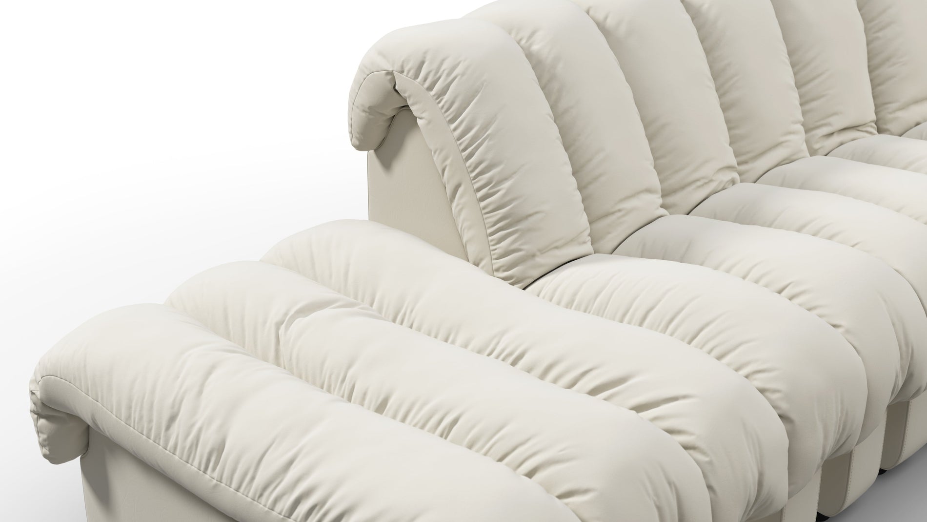 DS 600Cream Vegan Leather