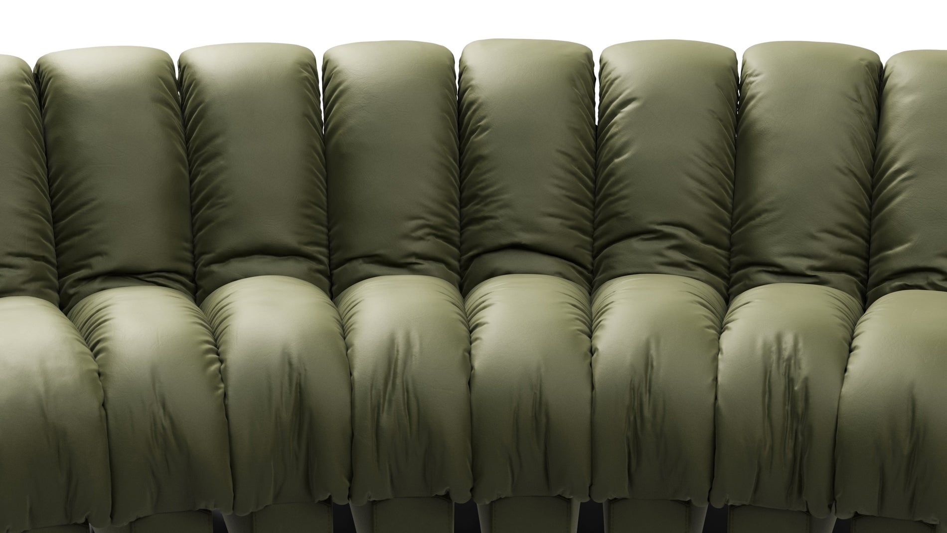 DS 600Deep Olive Vegan Leather