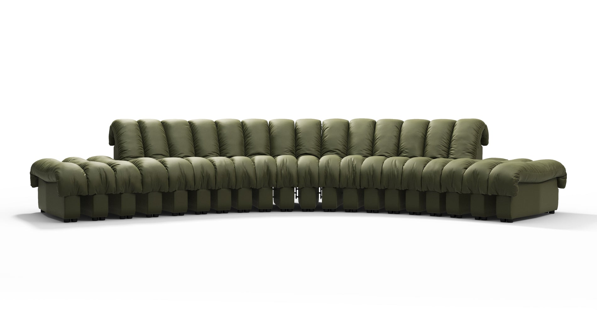 DS 600Deep Olive Vegan Leather