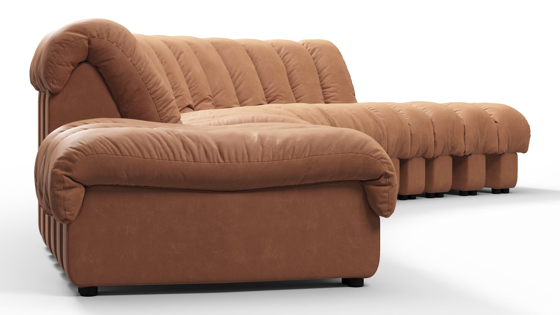 DS 600Tan Vegan Leather