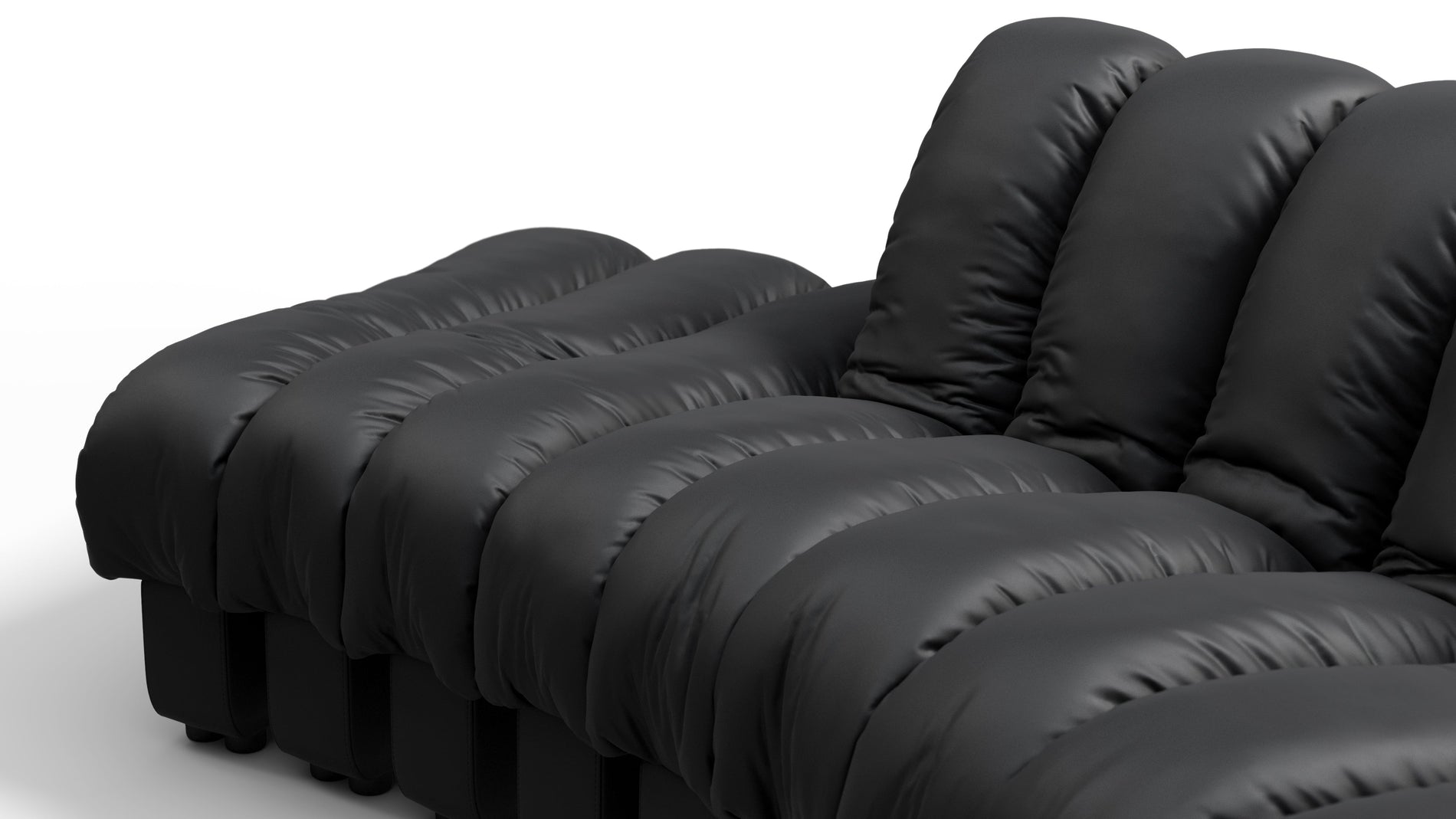 DS 600Black Vegan Leather