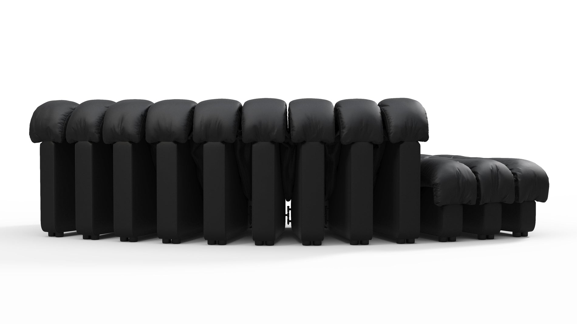 DS 600Black Vegan Leather